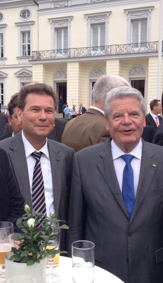Bundespräsident Gauck und Sven Meier